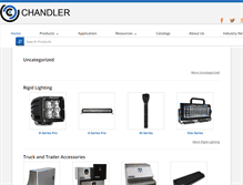 Tablet Screenshot of chandlerequipment.com